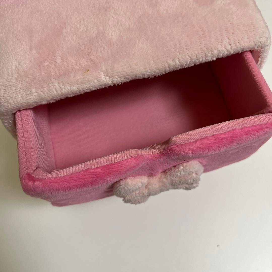 ぼんぼんりぼん　マスコット　収納ボックス　ぬいぐるみ　平成レトロ　サンリオ