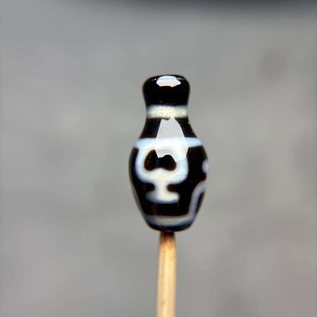 hatachu瑪瑙　宝瓶型宝瓶天珠　1-87