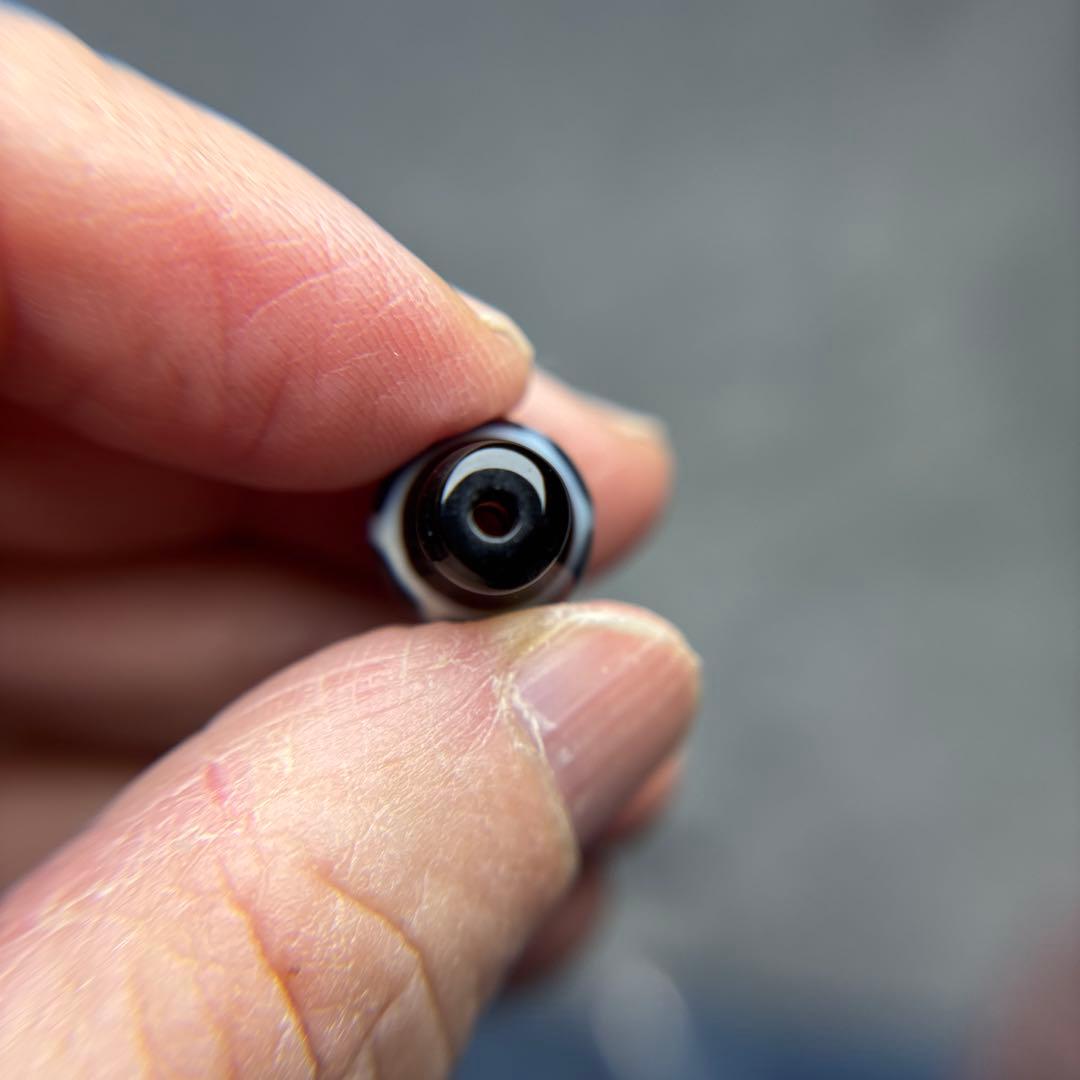 hatachu瑪瑙　宝瓶型宝瓶天珠　1-87