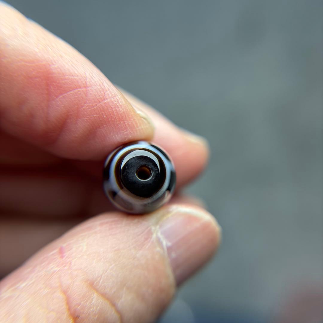 hatachu瑪瑙　宝瓶型宝瓶天珠　1-87