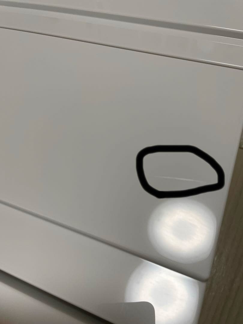 【送料込み】フィッツプレミアム ホワイト 幅75㎝ 4段 チェスト