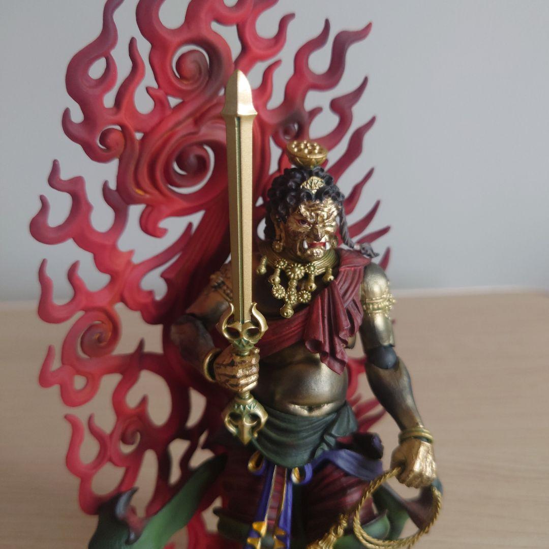 不動明王 黄不動 青不動 2点セット フィギュア　タケヤ式自在置物