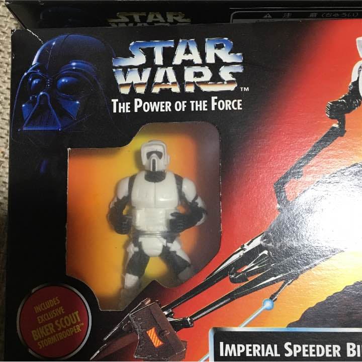 未開封☆スターウォーズ【スピーダー・バイク】2種セット！ルークとバイカースカウト
