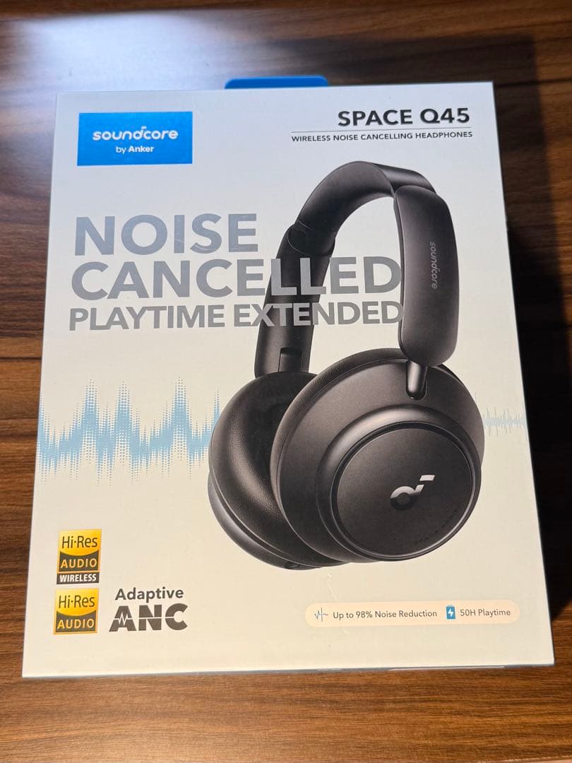 Soundcore SPACE Q45 ワイヤレスヘッドホン　ジョナ