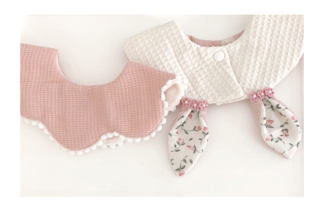 ハンドメイドスタイ　うさみみスタイ　ちいちゃん様