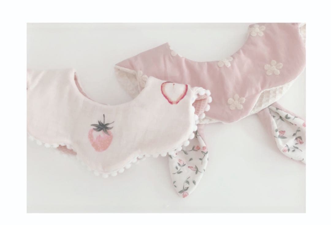 ハンドメイドスタイ　うさみみスタイ　ちいちゃん様