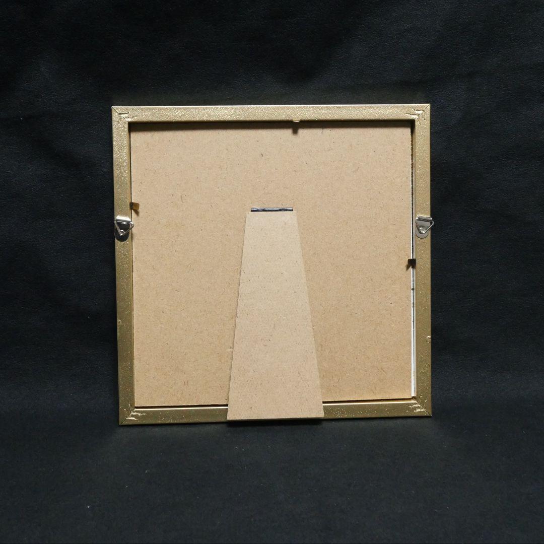 【開運】油絵 油彩画 ミニ絵画『旭日黄金富士』金運アップ 縁起物」