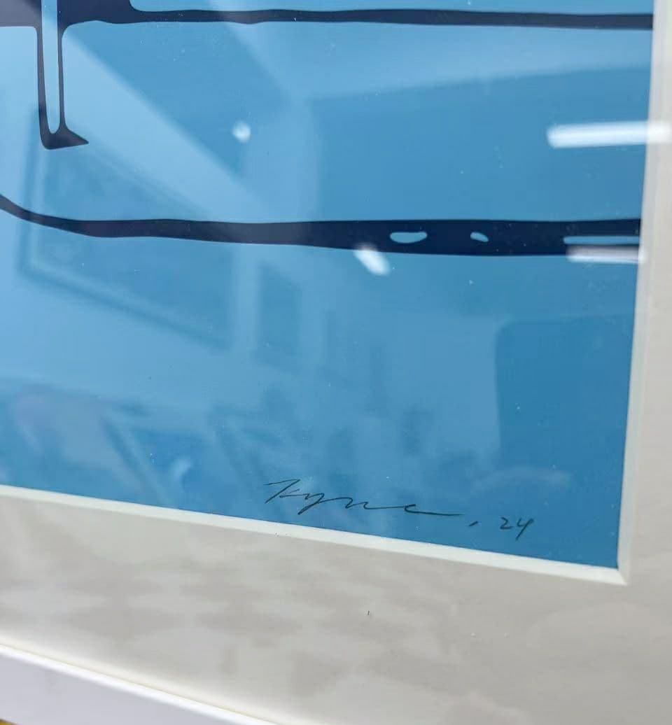 KYNE Untitled（Brooklyn）2024 シルクスクリーン 版画