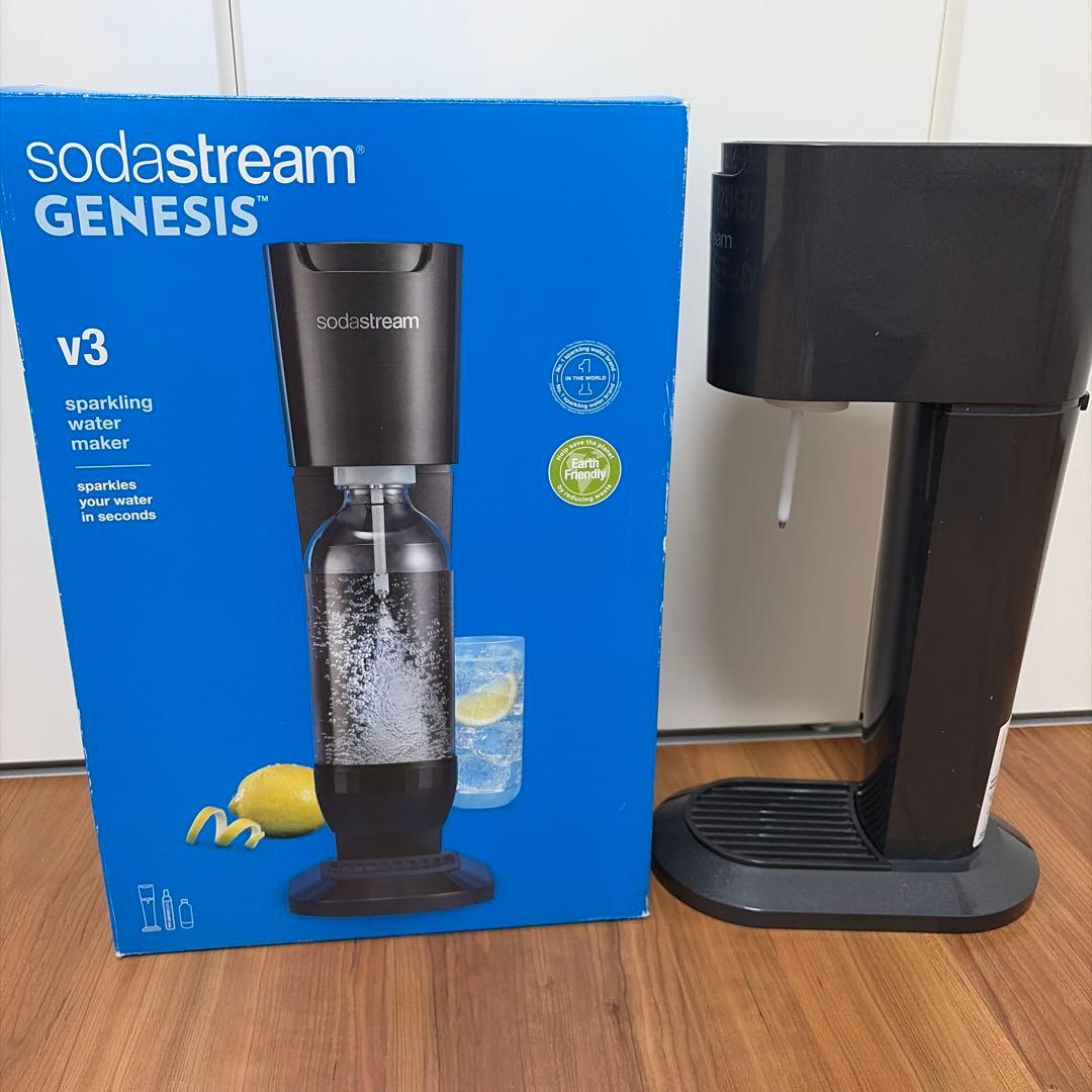 sodastream Genesis v3 ブラック 炭酸水メーカー