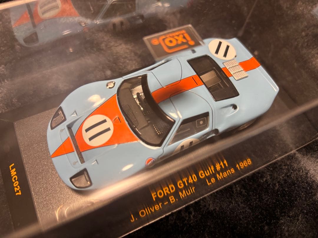 IXO 1/43 Ford GT40 ガルフ ルマン ケース付 美品