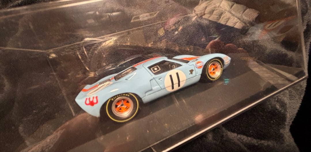IXO 1/43 Ford GT40 ガルフ ルマン ケース付 美品