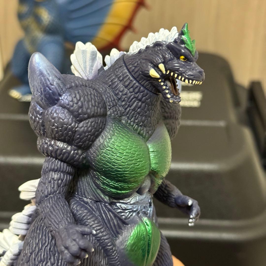 超ゴジラ キングギドラ 幻のカラー ムービーモンスター 2体セット ソフビ