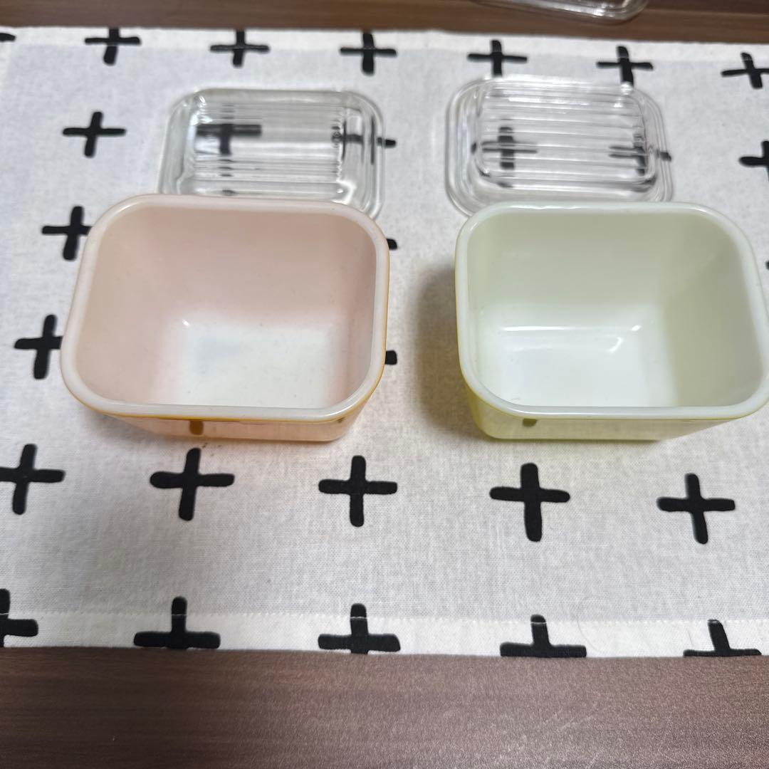 オールドパイレックス　保存容器　4個セット