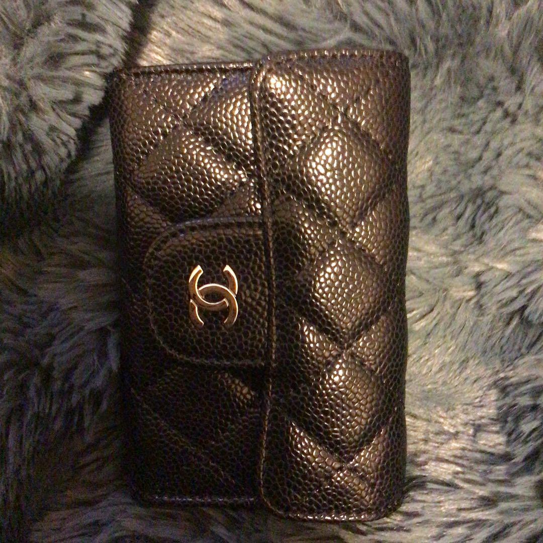 CHANELノベルティ　ケース　シルバー