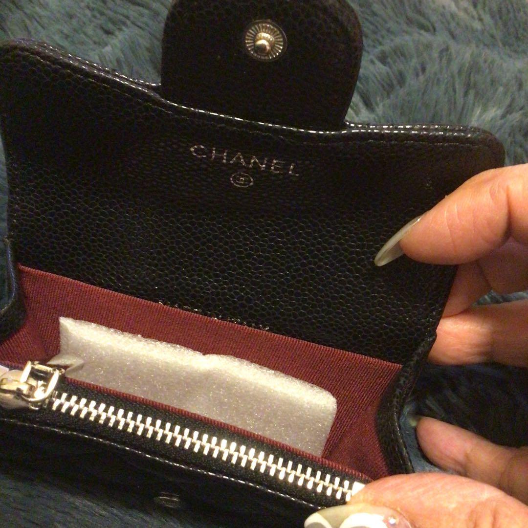 CHANELノベルティ　ケース　シルバー