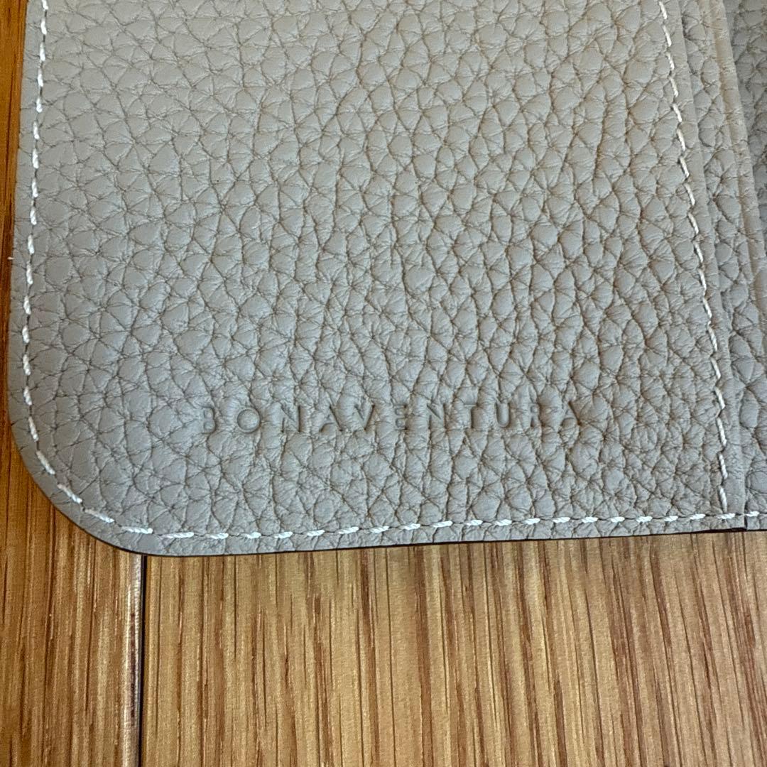 【BONAVENTURA】ベージュ手帳型ケース　iphone16pro