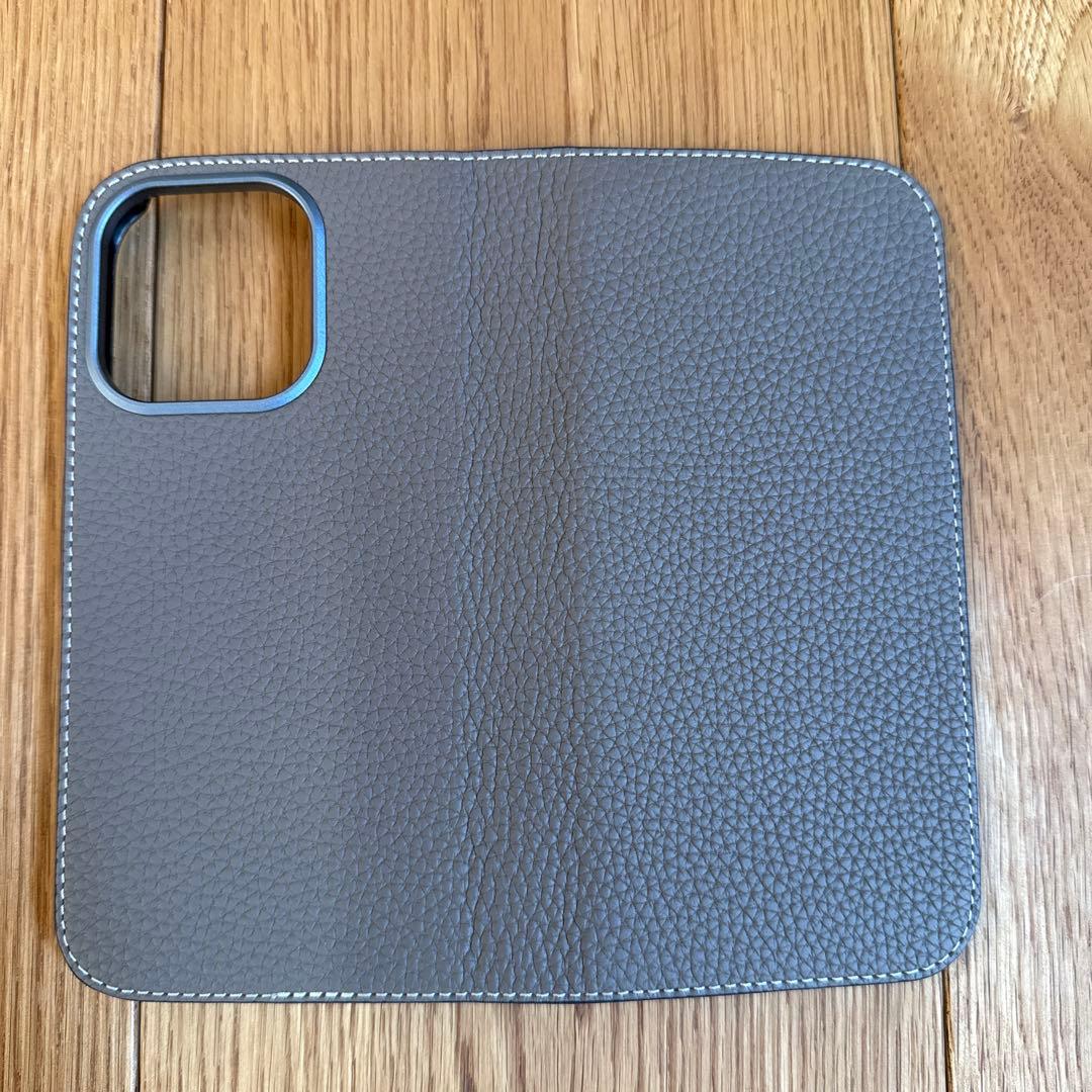 【BONAVENTURA】ベージュ手帳型ケース　iphone16pro