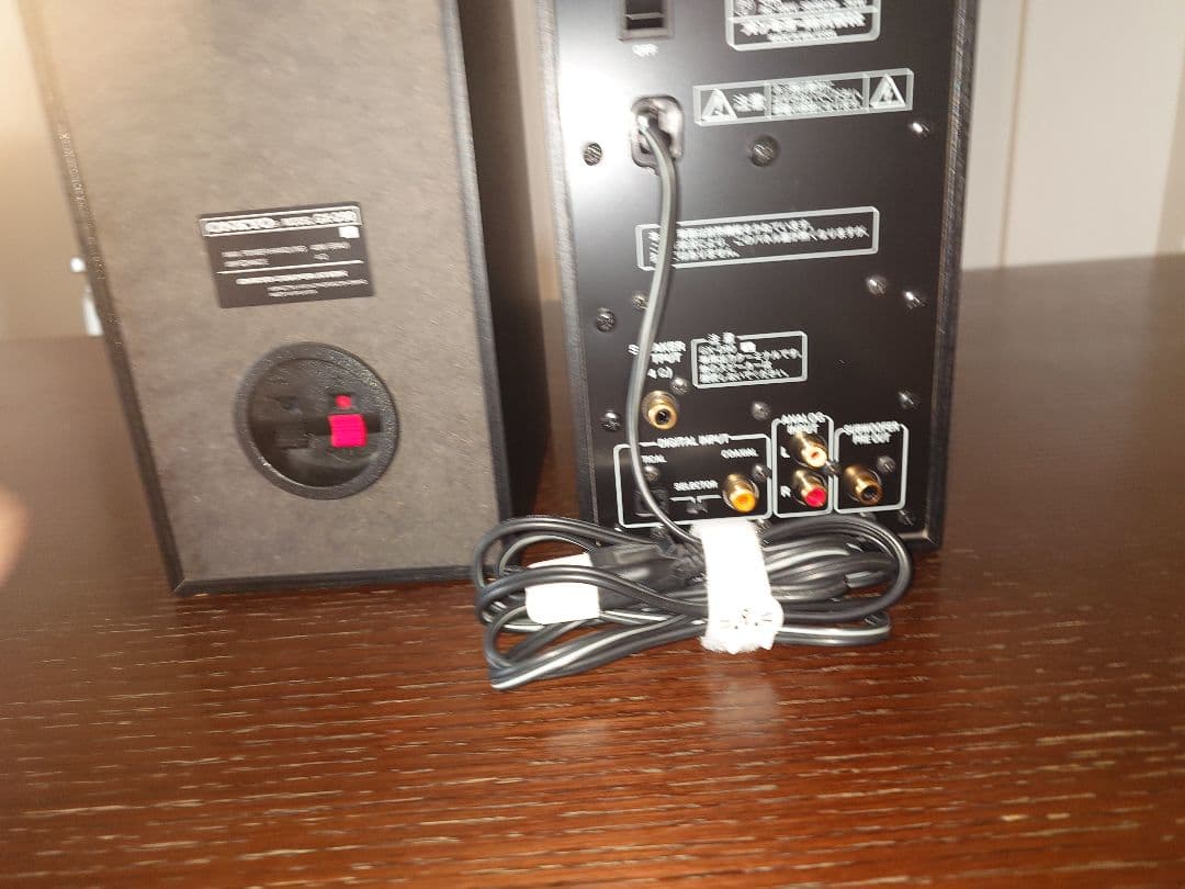 オンキョー 2002年製 アンプ内蔵スピーカー