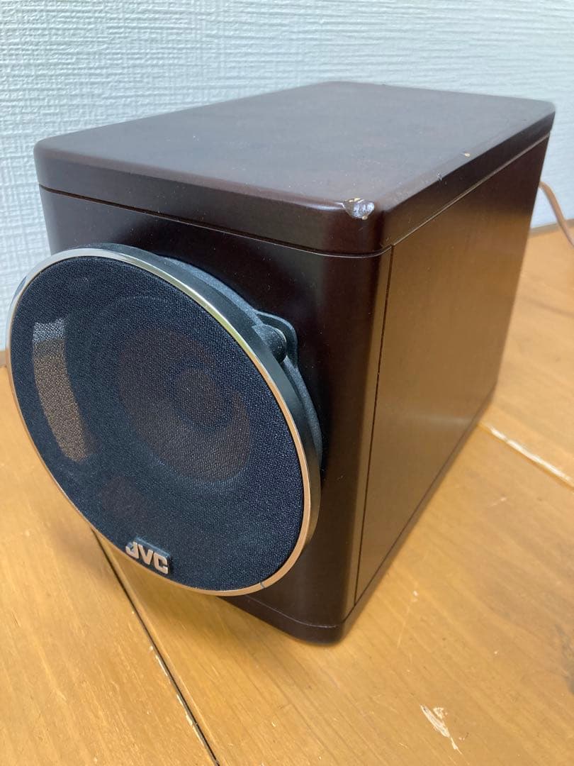 N586 JVC ミニコンポ　CA-EXN5 ウッドコーン iPodドック付