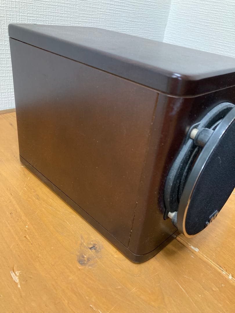 N586 JVC ミニコンポ　CA-EXN5 ウッドコーン iPodドック付