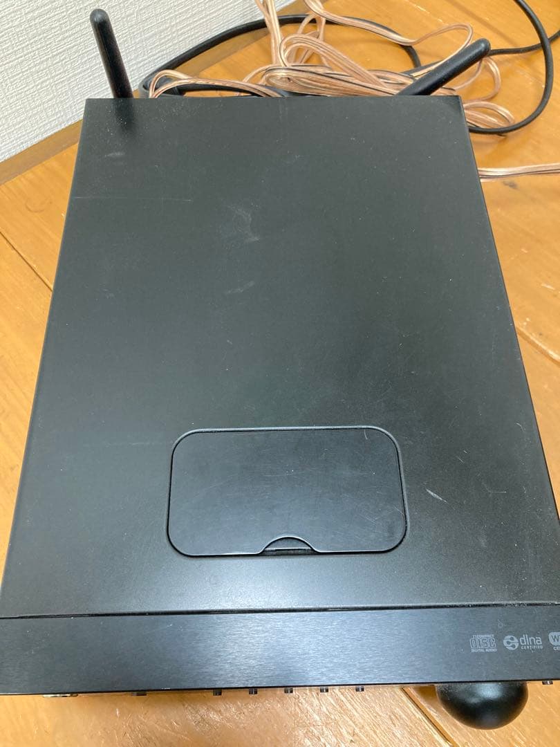 N586 JVC ミニコンポ　CA-EXN5 ウッドコーン iPodドック付