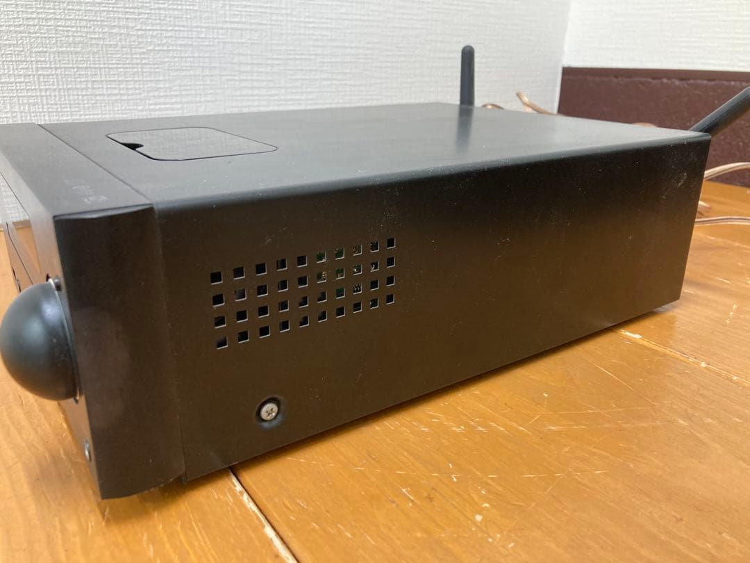 N586 JVC ミニコンポ　CA-EXN5 ウッドコーン iPodドック付