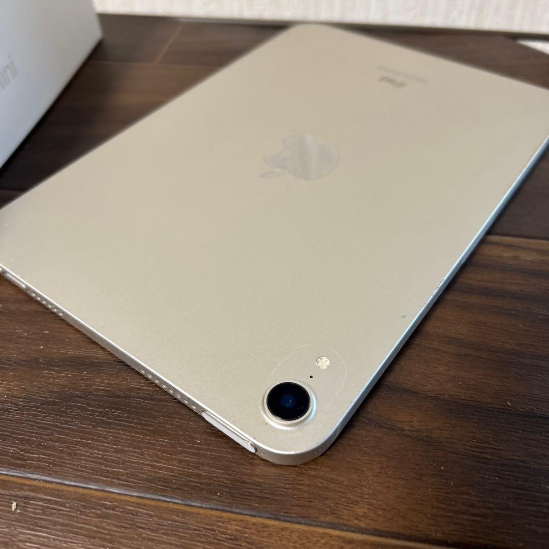 iPad mini 第6世代 64GB Starlightバッテリー92％ 美品