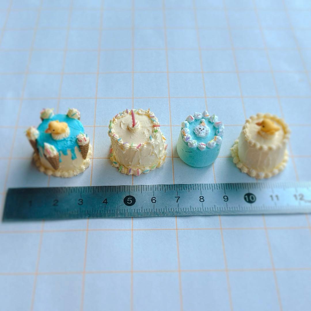 ミニチュアスイーツ　アヒルのケーキショップ　ミニチュアフード　ハンドメイド