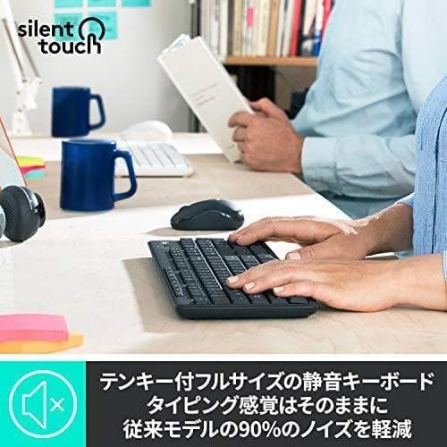 ロジクール ワイヤレスキーボード K295GP 静音 耐水 キーボード 無線po