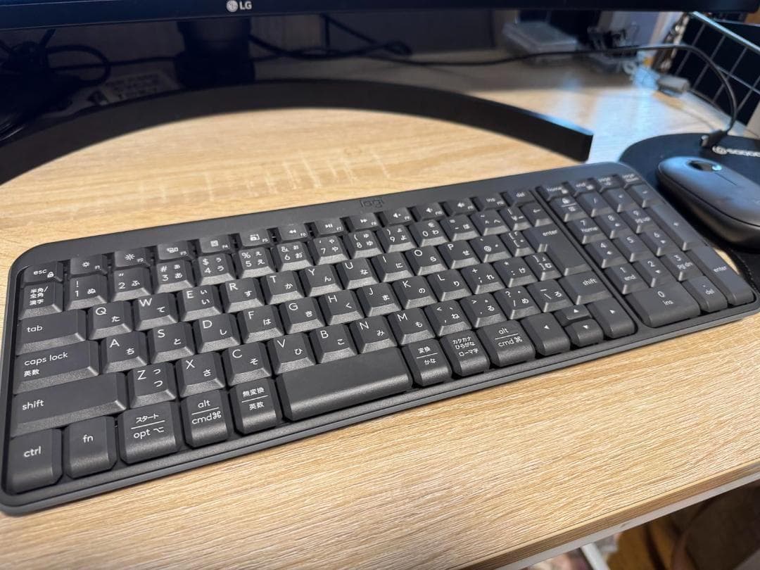 ロジクール ワイヤレスキーボード K295GP 静音 耐水 キーボード 無線po