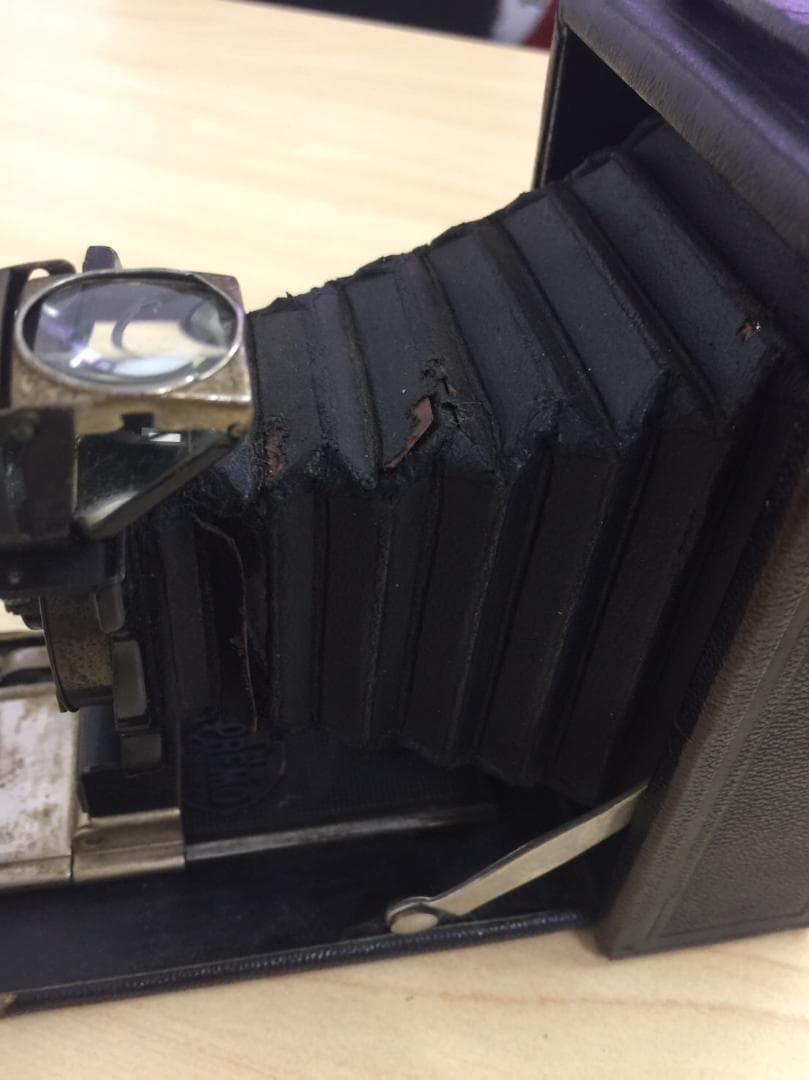 ☆希少☆PREMO　No12　蛇腹カメラ　レトロ　カメラ　部品取り