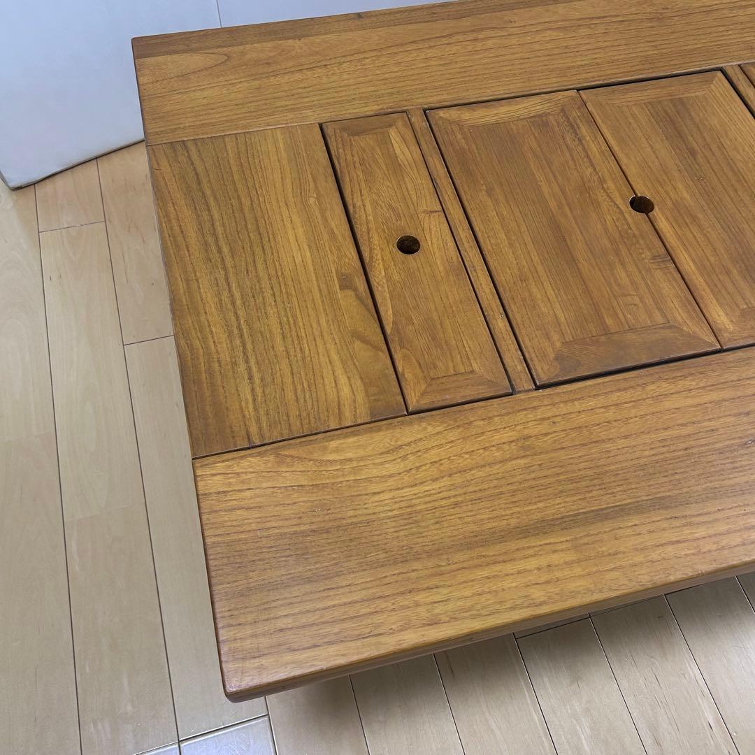 囲炉裏テーブル　座卓　ガスコンロ　電気コンロ　無垢材センターテーブルローテーブル