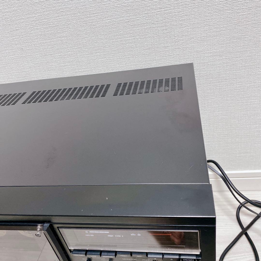 【希少】 SONY TC-K555ESR 名機 3ヘッド 高級 カセットデッキ