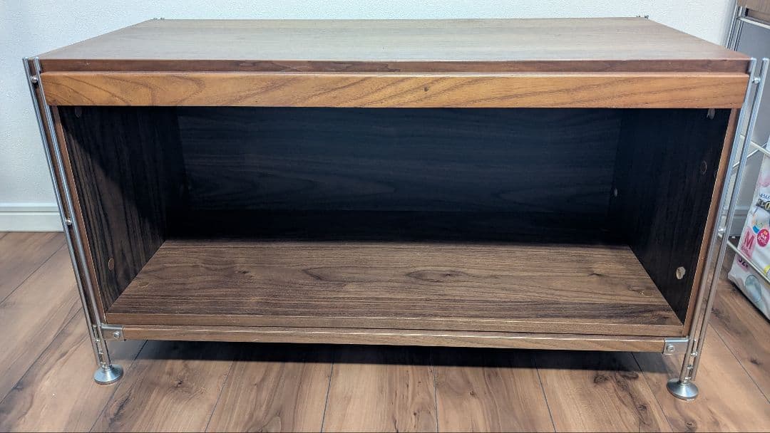 無印良品 ユニットシェルフ フラップ扉ボックス 廃盤品