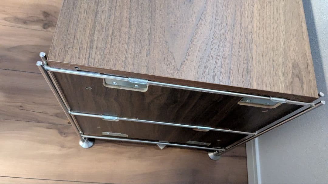 無印良品 ユニットシェルフ フラップ扉ボックス 廃盤品