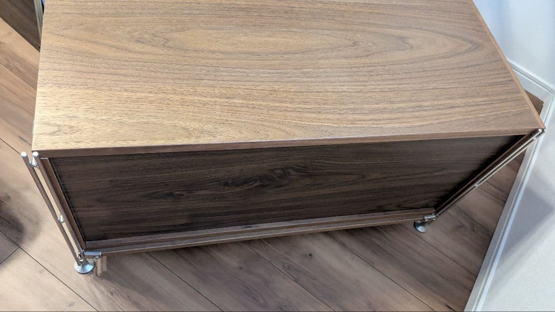 無印良品 ユニットシェルフ フラップ扉ボックス 廃盤品