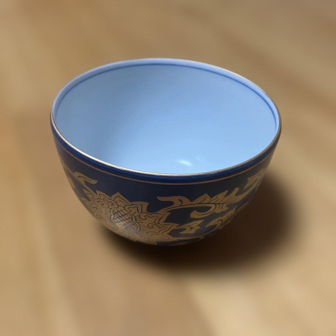 ５色金襴吸出碗