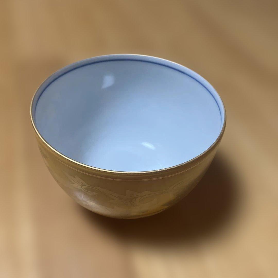 ５色金襴吸出碗