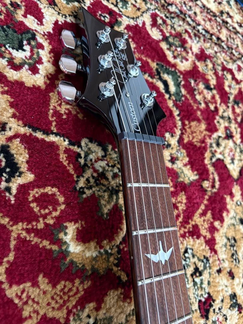 ギター mamePRS SE Custom24 Chacoal Burst