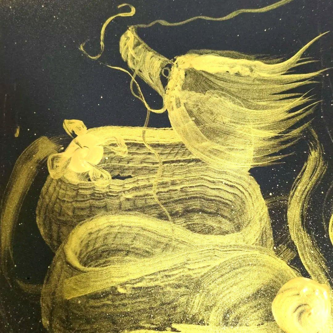 最終お値下B4 ＃金龍　＃最強開運　＃スピリチュアル絵画