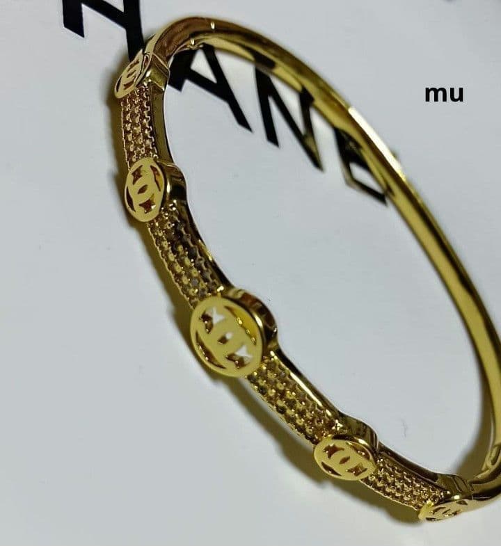 バングル 2個セット ゴールド シルバー⑦