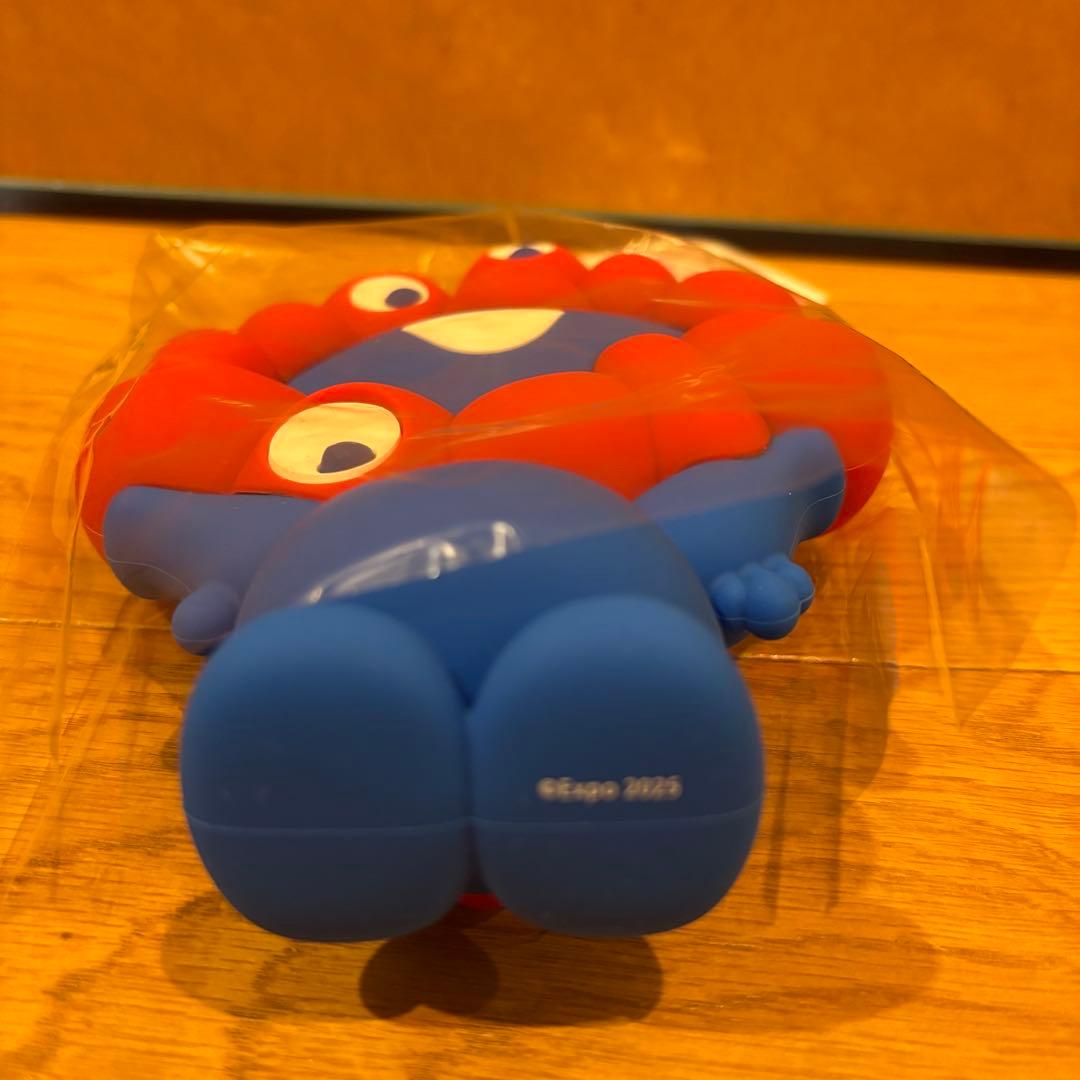 新品！関西万博ミャクミャク シリコン ポーチ キーホルダー付