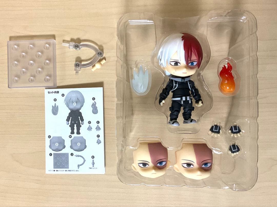 ねんどろいど　僕のヒーローアカデミア　緑谷 爆豪 轟 ステルススーツVer.