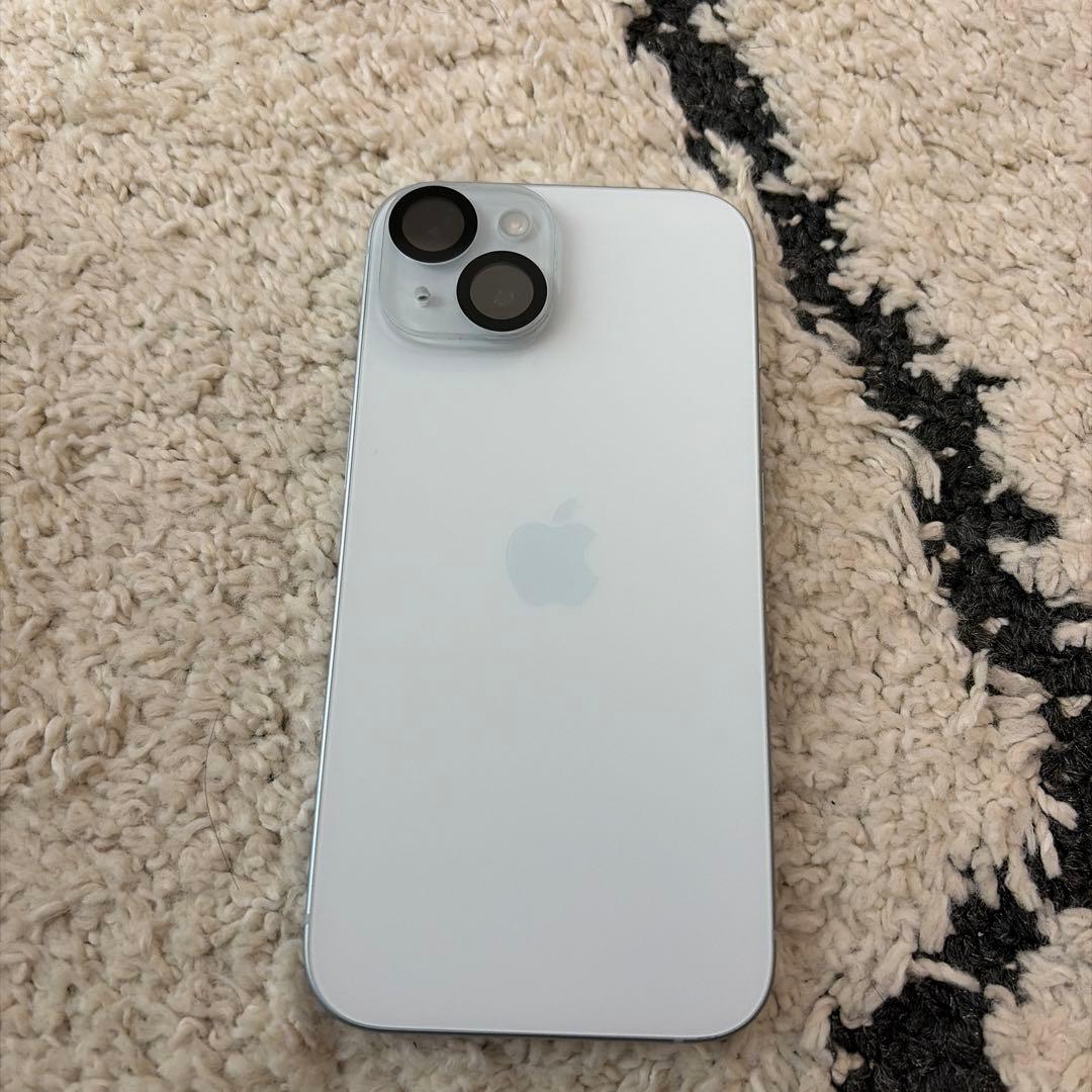 iPhone15 256GB SIMフリー ブルー 正規店バッテリー交換済 美品