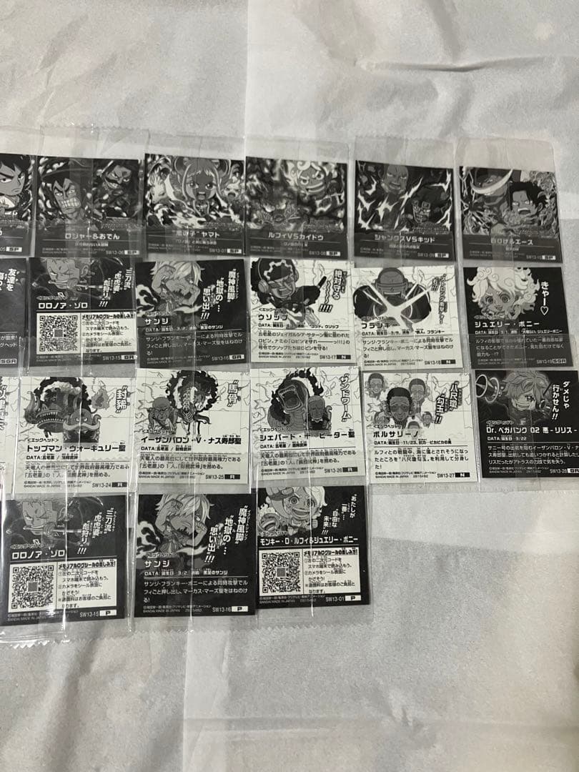 ワンピースにふぉるめーしょんシール13 セミコンプ