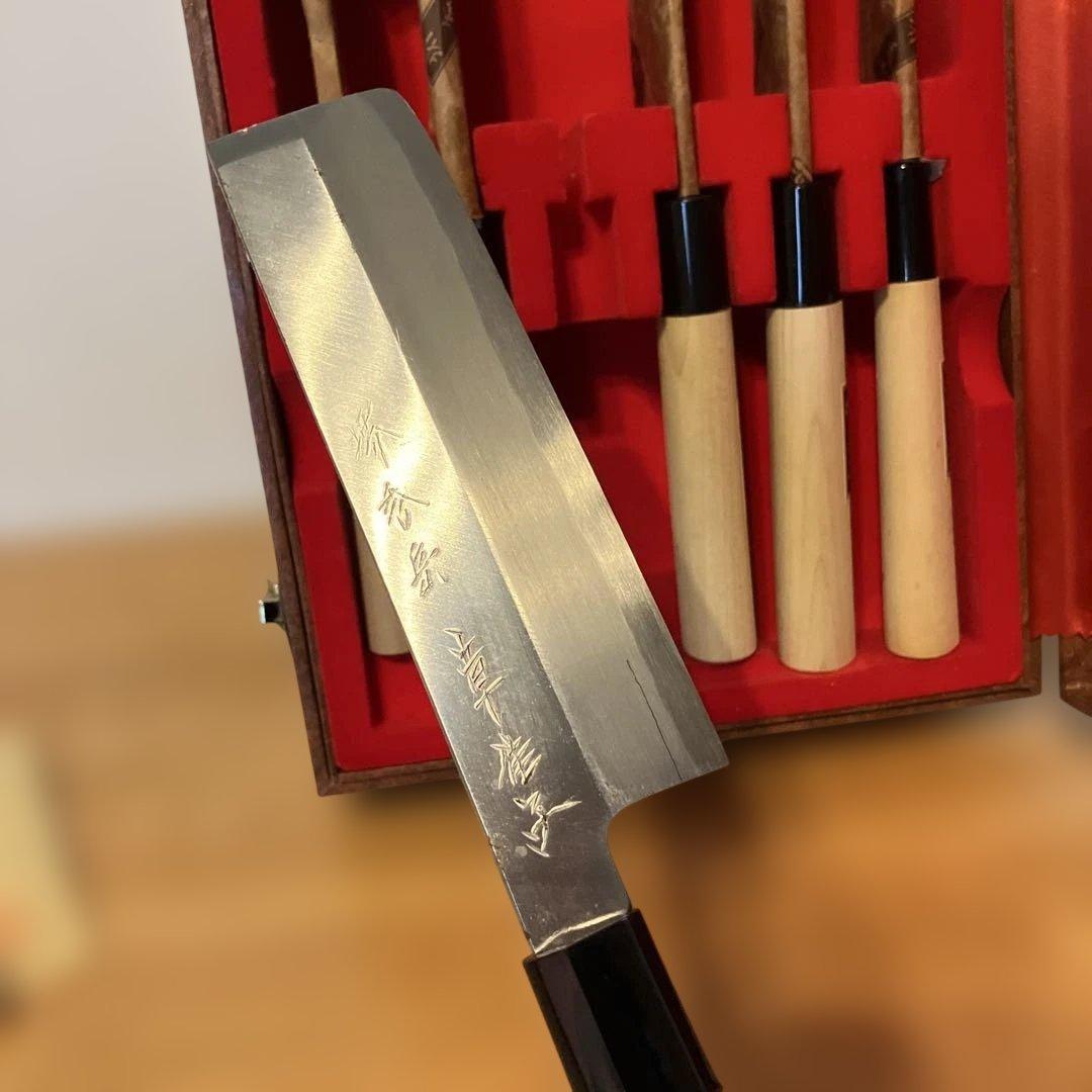 秀岳　和包丁　6本セット　未使用品