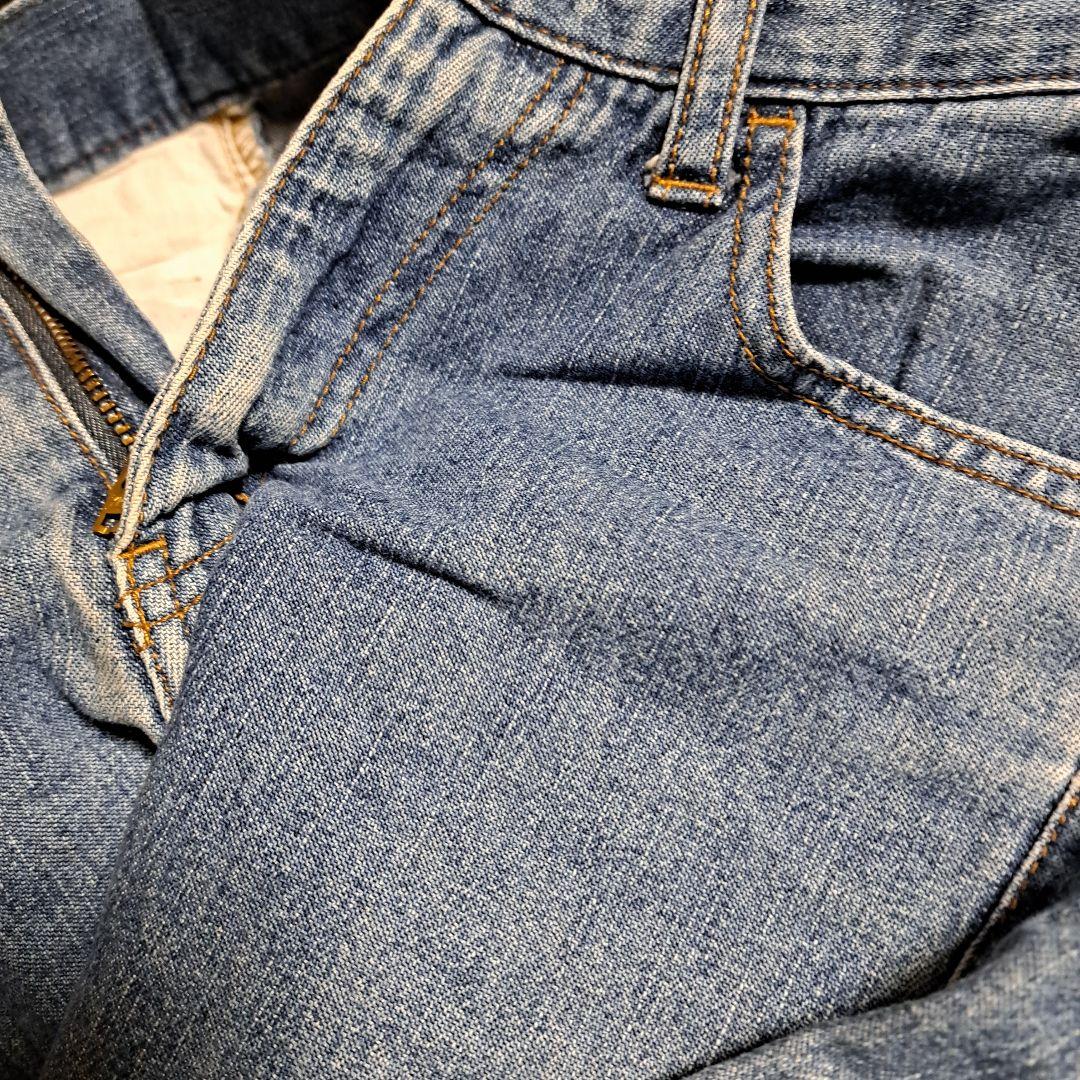 デニムリメイク　ポーチ