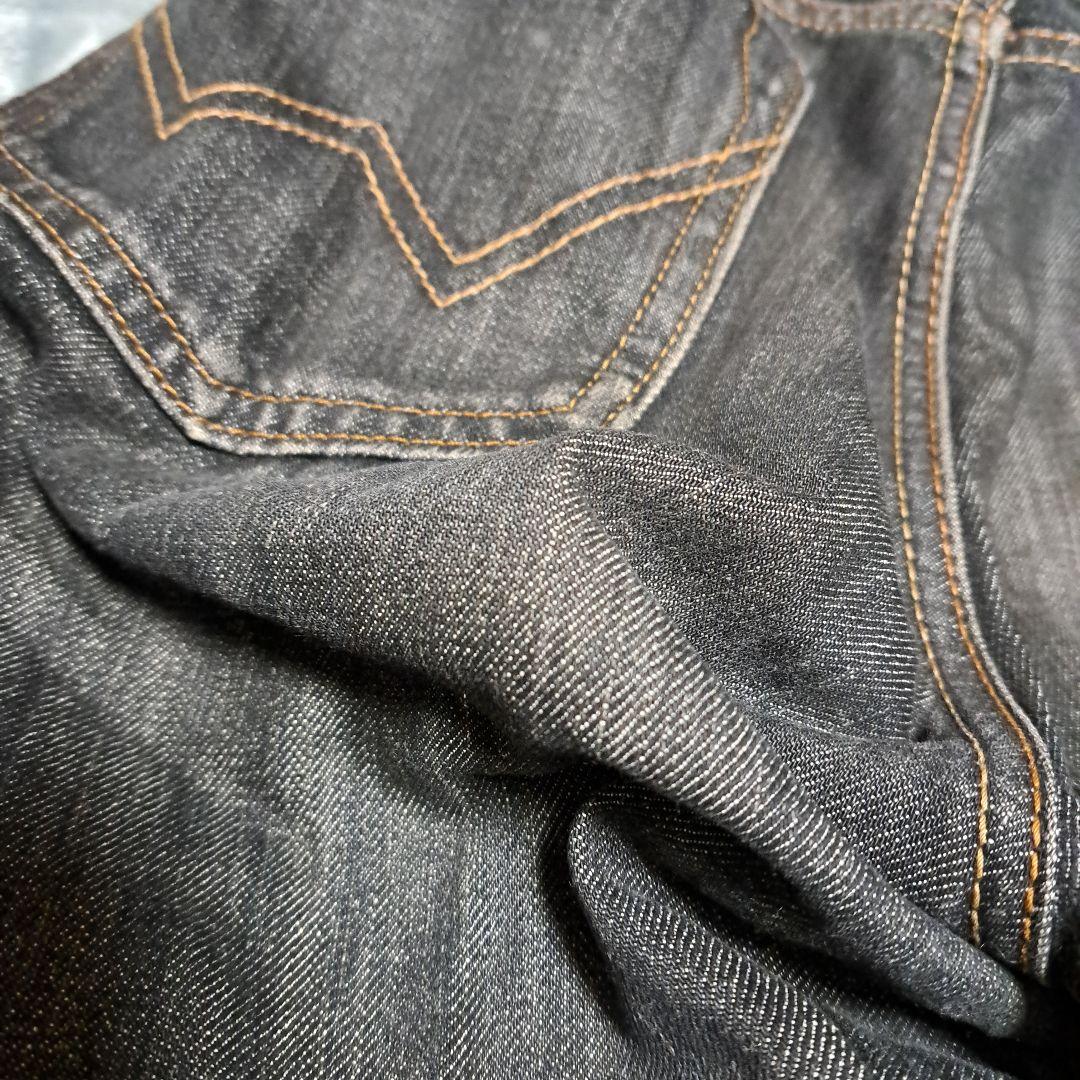 デニムリメイク　ポーチ