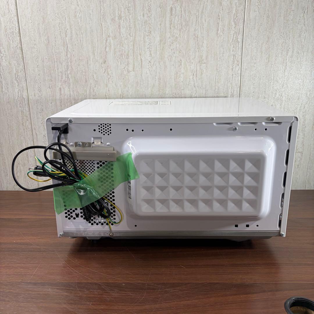 美品　即日発送　アイリスオーヤマ 電子レンジ KMB-F186-W 23年製