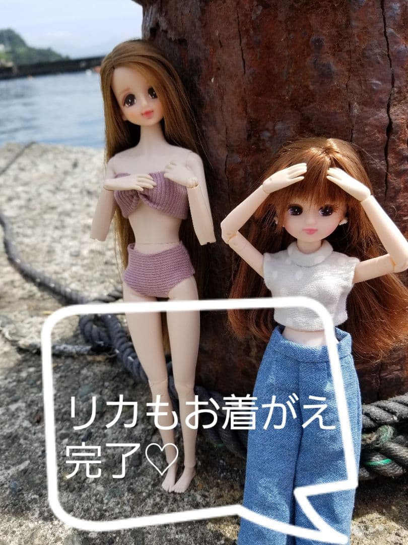 リカちゃん ジェニーちゃん 作家様ありがとうございます！お楽しみください♡♡